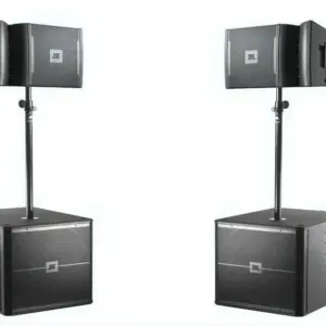 (4) Line Array Speakers (JBL VRX)